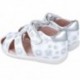 Sandalias para chica Garvalin 252305 Basic Estampado Flores BLANCO_B050