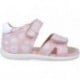 Sandalias para niña Garvalin 252306 Estampado Flores ROSA_A032