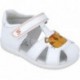 Sandalias para bebé Garvalin 252316 Primeros pasos Tigre BLANCO_B050