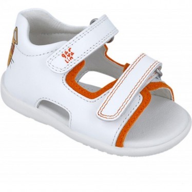 Sandalias para chico Garvalin 252317 Primeros pasos Tigre BLANCO_B050