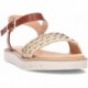 Sandalias planas de mujer MTNG Siren 53248 NATURAL_CUERO