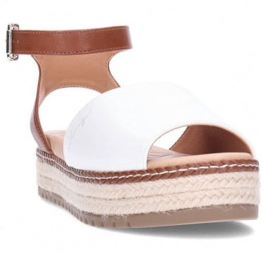 Sandalia con plataforma MTNG Amelie 59617 WHITE
