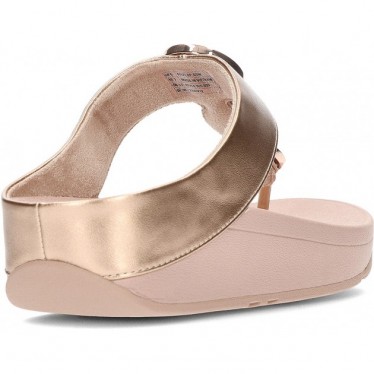 Sandalias FitFlop HJ1 Halo Bead-Circle Metallic ROSE_GOLD