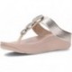 Sandalias FitFlop HJ1 Halo Bead-Circle Metallic LATTE_BEIGE
