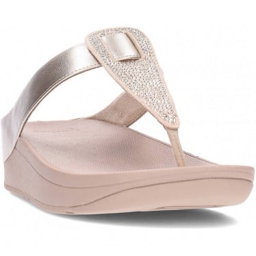 Chanclas de mujer FITFLOP Fino Crystal-Detail IU2 LATTE_BEIGE
