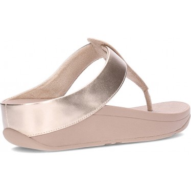 Chanclas de mujer FITFLOP Fino Crystal-Detail IU2 LATTE_BEIGE