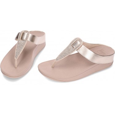 Chanclas de mujer FITFLOP Fino Crystal-Detail IU2 LATTE_BEIGE