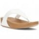 SANDALIAS FITFLOP LULU LEATHER TOEPOST WHITE
