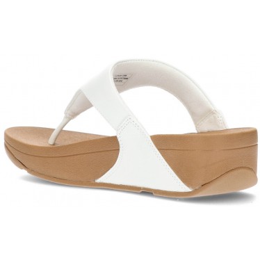 SANDALIAS FITFLOP LULU LEATHER TOEPOST WHITE
