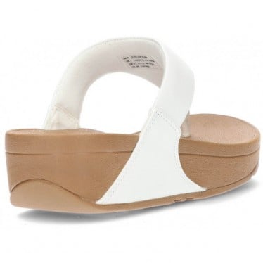 SANDALIAS FITFLOP LULU LEATHER TOEPOST WHITE