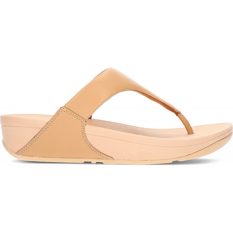 SANDALIAS FITFLOP LULU LEATHER TOEPOST BLUSH