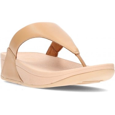SANDALIAS FITFLOP LULU LEATHER TOEPOST BLUSH