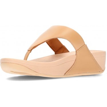 SANDALIAS FITFLOP LULU LEATHER TOEPOST BLUSH