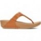 SANDALIAS FITFLOP LULU LEATHER TOEPOST TAN