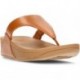 SANDALIAS FITFLOP LULU LEATHER TOEPOST TAN