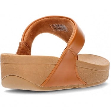 SANDALIAS FITFLOP LULU LEATHER TOEPOST TAN