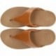 SANDALIAS FITFLOP LULU LEATHER TOEPOST TAN