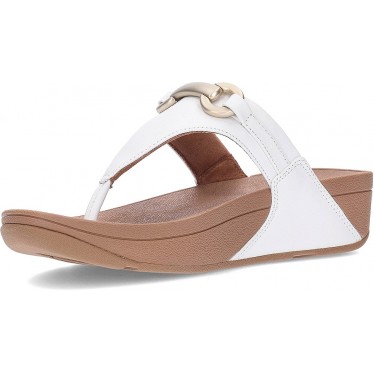 Sandalias de mujer FITFLOP Lulu HY7 WHITE