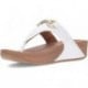 Sandalias de mujer FITFLOP Lulu HY7 WHITE