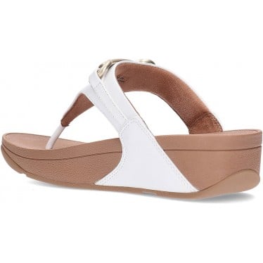 Sandalias de mujer FITFLOP Lulu HY7 WHITE