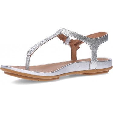 Sandalias de mujer FITFLOP Gracie JA4 SILVER