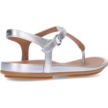 Sandalias de mujer FITFLOP Gracie JA4 SILVER