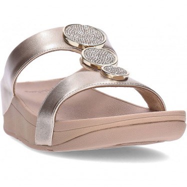 Sandalia de mujer FITFLOP Halo Bead-Circle HJ2 LATTE_BEIGE
