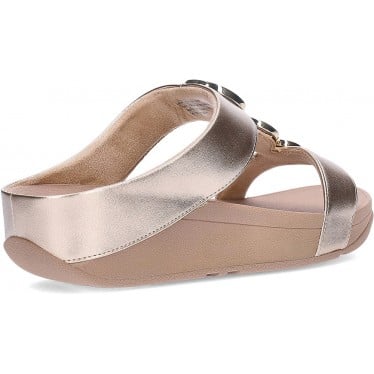 Sandalia de mujer FITFLOP Halo Bead-Circle HJ2 LATTE_BEIGE