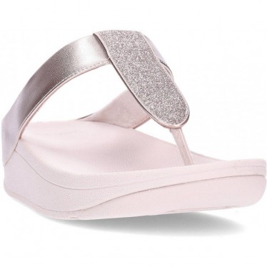 Sandalia de mujer FITFLOP Fino Metallic IK5 NUDE_ROSE