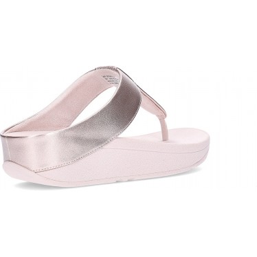 Sandalia de mujer FITFLOP Fino Metallic IK5 NUDE_ROSE
