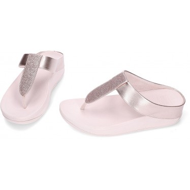 Sandalia de mujer FITFLOP Fino Metallic IK5 NUDE_ROSE