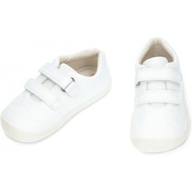 Deportivas para niño de BIOMECANICS 241160 respetuosas BLANCO