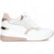 Sneakers con cuña EXE 34-51EX37 WHITE_GOLD