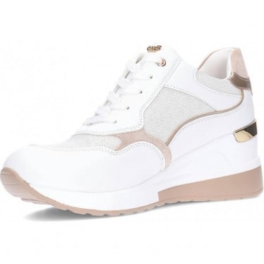 Sneakers con cuña EXE 34-51EX37 WHITE_GOLD