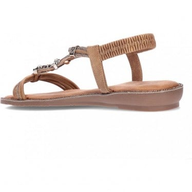 Sandalias de mujer EXE 80137 STRASS_CAMEL