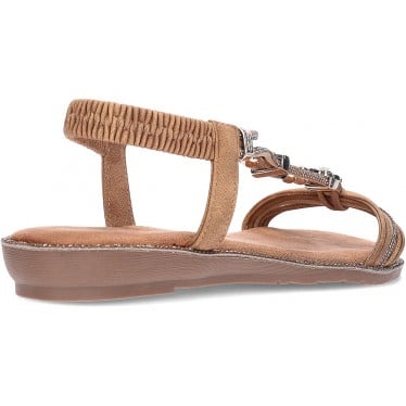 Sandalias de mujer EXE 80137 STRASS_CAMEL