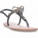 Sandalia plana de mujer EXE ANGELINA-128 STRASS_BLACK