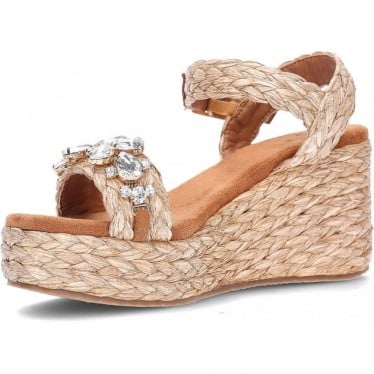 Sandalias de mujer EXE L20970-EXE1 CAMEL