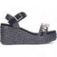 Sandalias de mujer EXE L20970-EXE1 BLACK