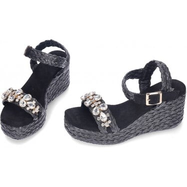 Sandalias de mujer EXE L20970-EXE1 BLACK