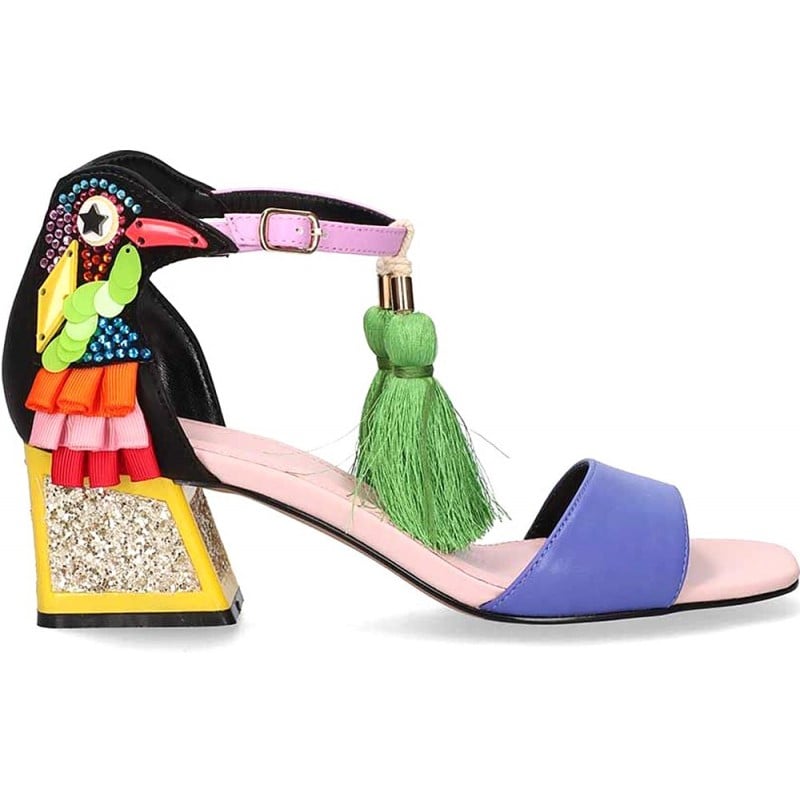 SANDALIAS EXE LUISA210 BLACK_PURPLE