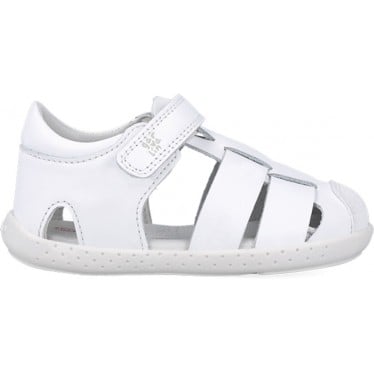 Sandalias respetuosas Garvalin 252326 Barefoot Soft BLANCO_E050