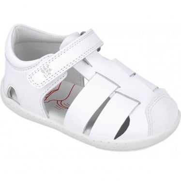 Sandalias respetuosas Garvalin 252326 Barefoot Soft BLANCO_E050