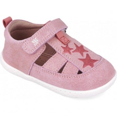Sandalia respetuosa para chica 252330 Barefoot Estrellas BARBY_A822