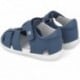 Sandalia respetuosa para chico Garvalin 252326 Barefoot Soft PETROL_A556