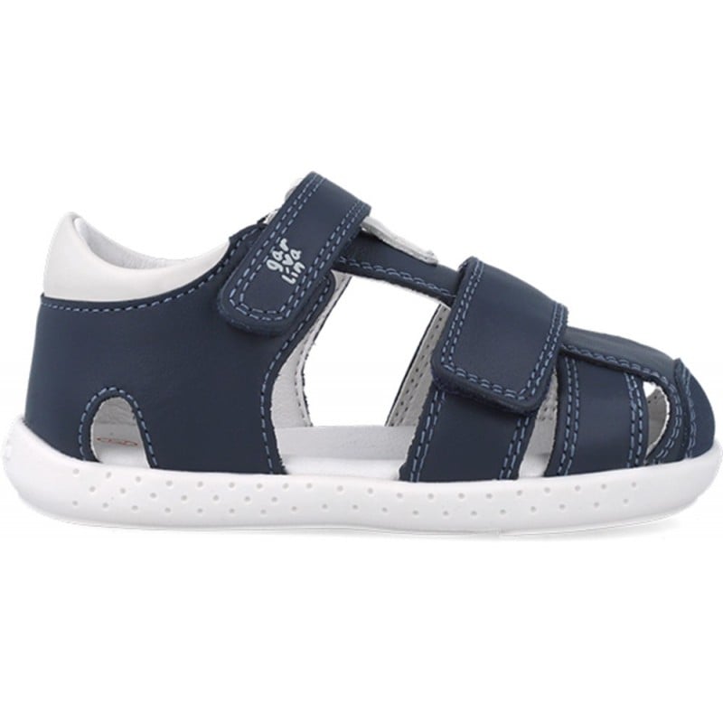 Sandalia respetuosa para chico Garvalin 252327 Barefoot Soft OCEAN_A183