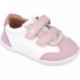 Deportiva respetuosa para chica Garvalin 252331 Barefoot Soft BLANCO_ROSA_B113