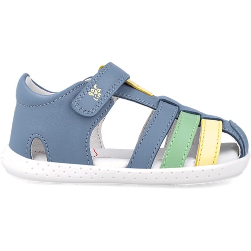 Sandalias respetuosas para chico Garvalin 252332 Soft INDIGO_A631