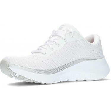 Deportivas para mujer de SKECHERS 150067 Arch Fit WHITE_SILVER