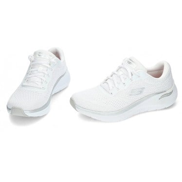 Deportivas para mujer de SKECHERS 150067 Arch Fit WHITE_SILVER